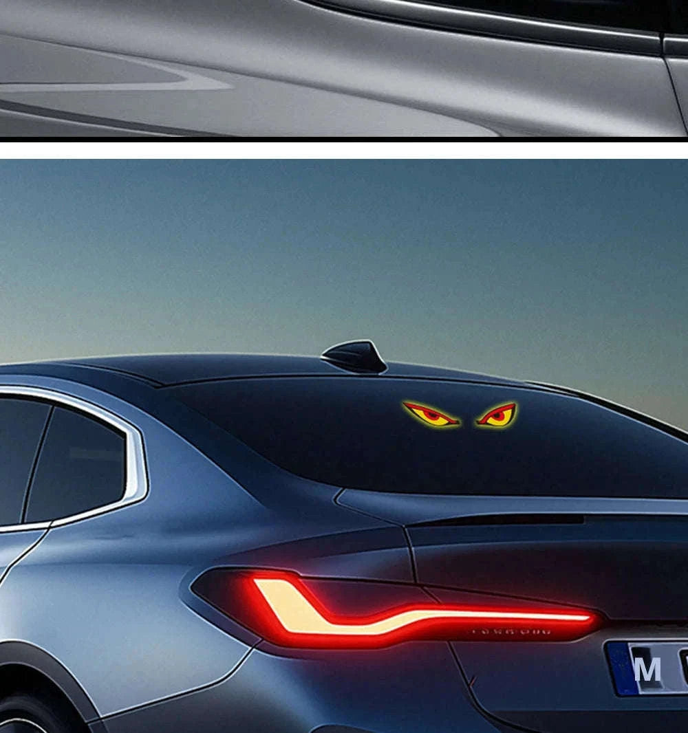 Car Dynamic Expression LED Warning Light-Y2 Red-White