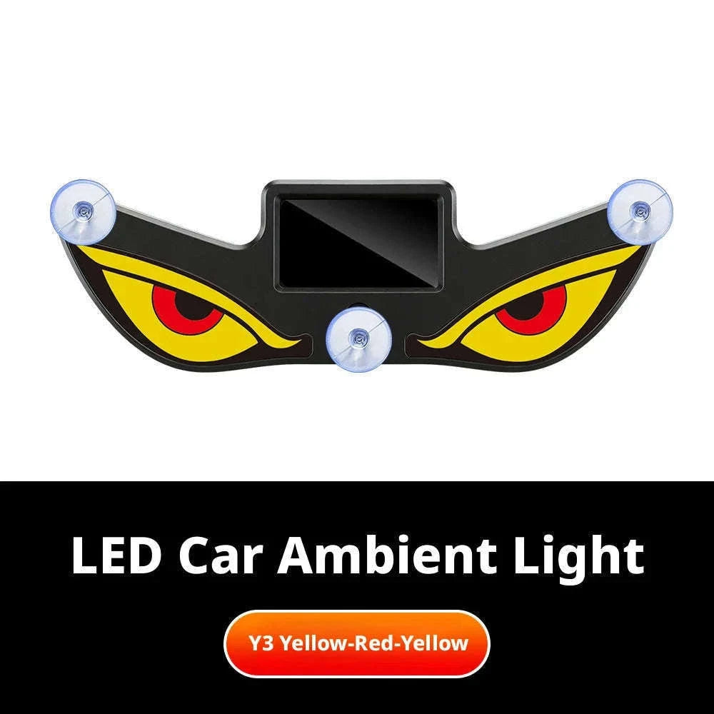 Car Dynamic Expression LED Warning Light-Y2 Red-White