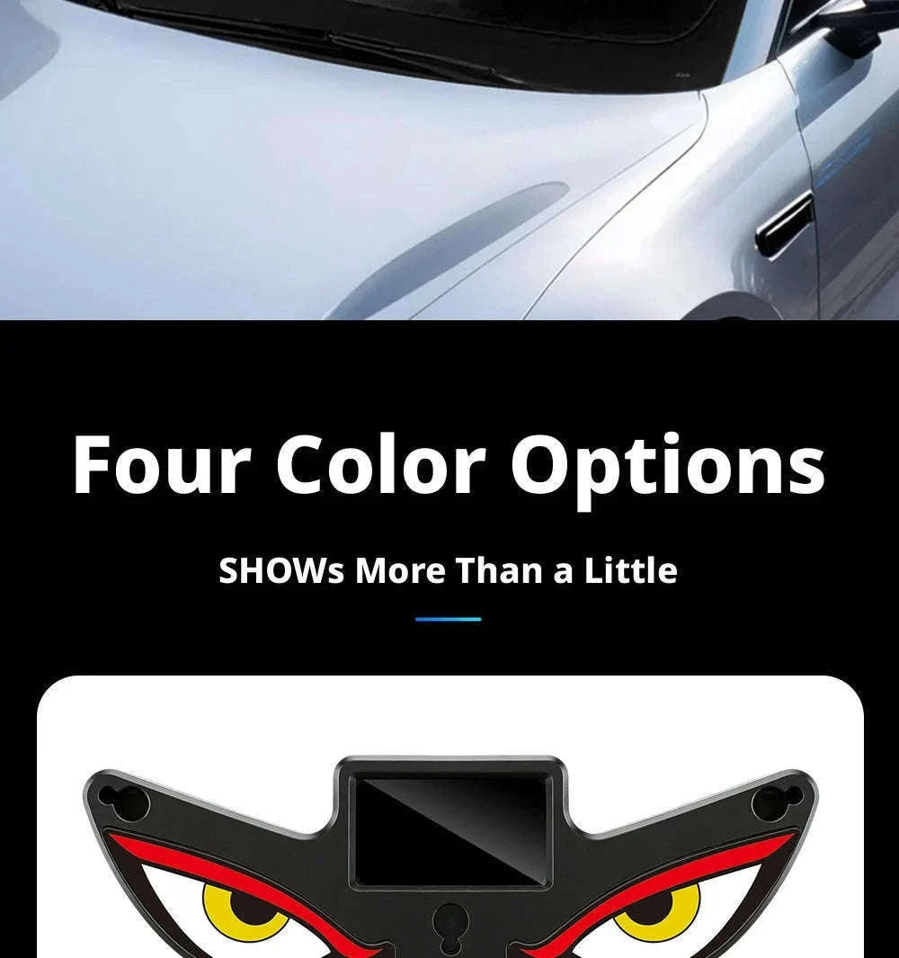 Car Dynamic Expression LED Warning Light-Y2 Red-White