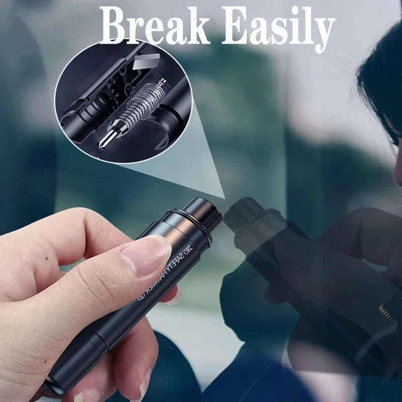 Car Emergency Window Breaker and Seat Belt Cutter-Black A / China Mainland