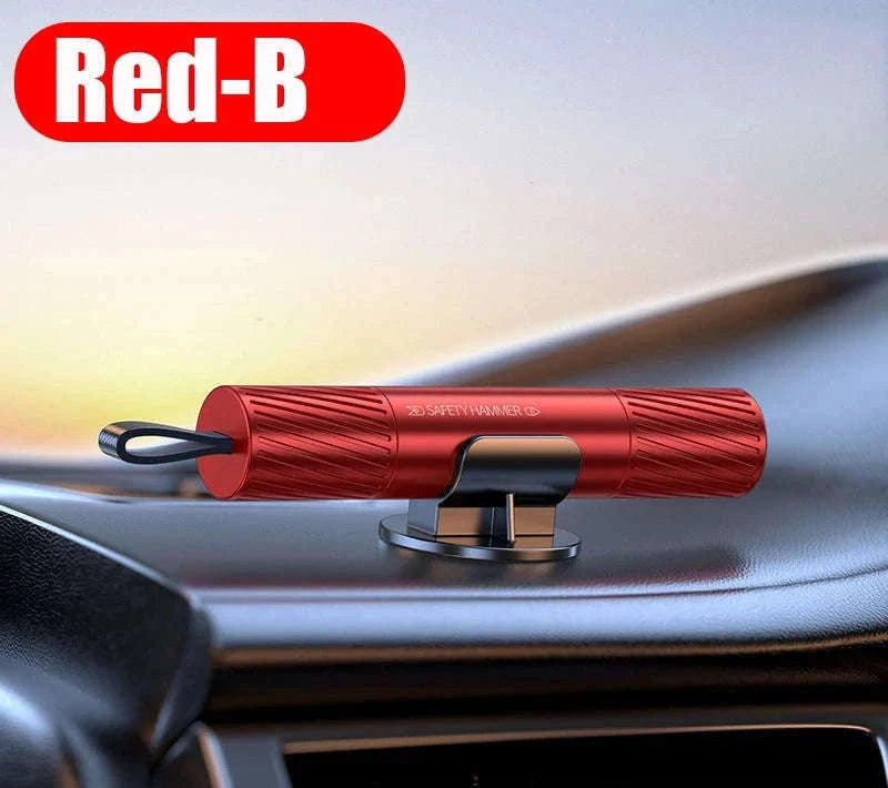 Car Emergency Window Breaker and Seat Belt Cutter-Black A / China Mainland