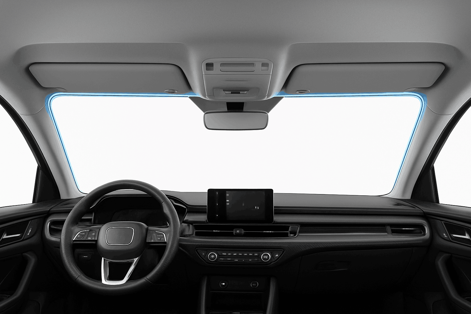 Car Front Sunshade Foldable Windshield Sun Blocker-Large size