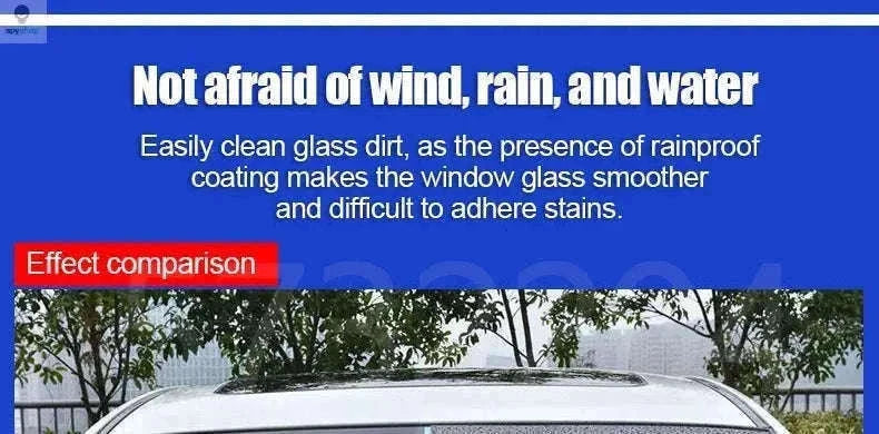 Car Glass Hydrophobic Coating Spray for Clearer Rainy Driving-200ml