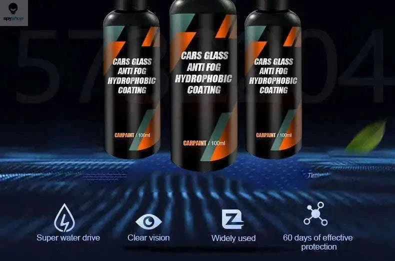 Car Glass Hydrophobic Coating Spray for Clearer Rainy Driving-200ml