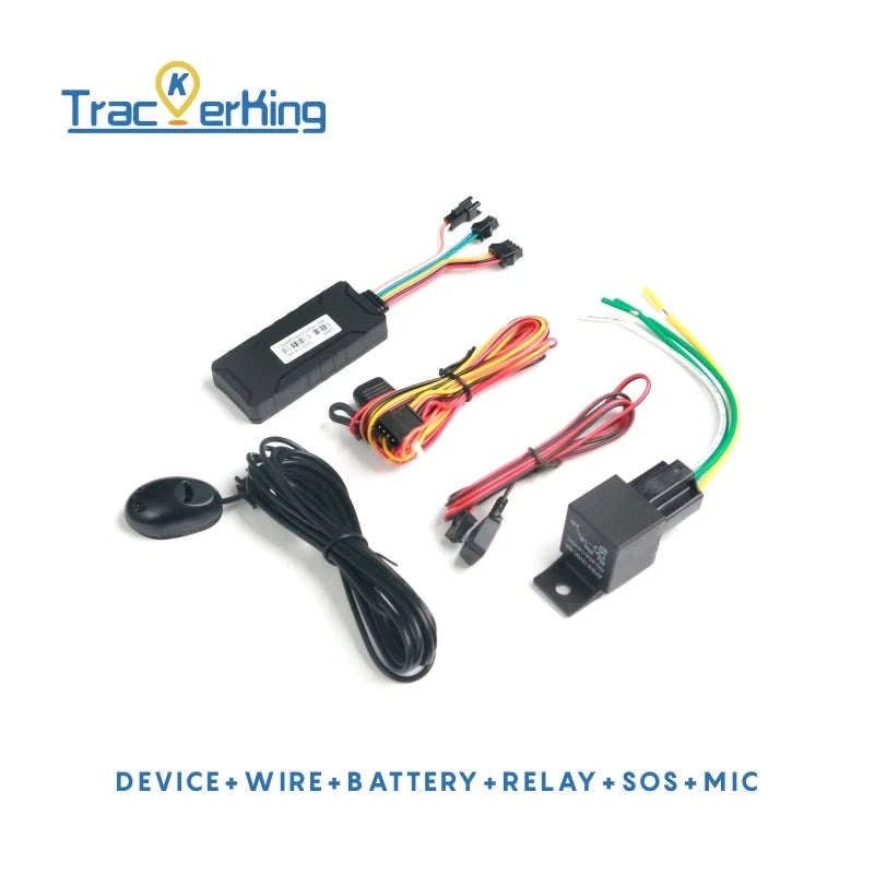 Car GPS Tracker with SOS, Microphone and Relay-G909 2G All