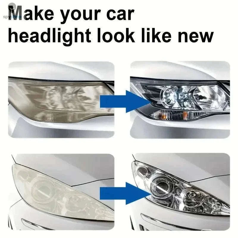 Car Headlight Restoration Kit for Clearer, Brighter Lenses-1PCS