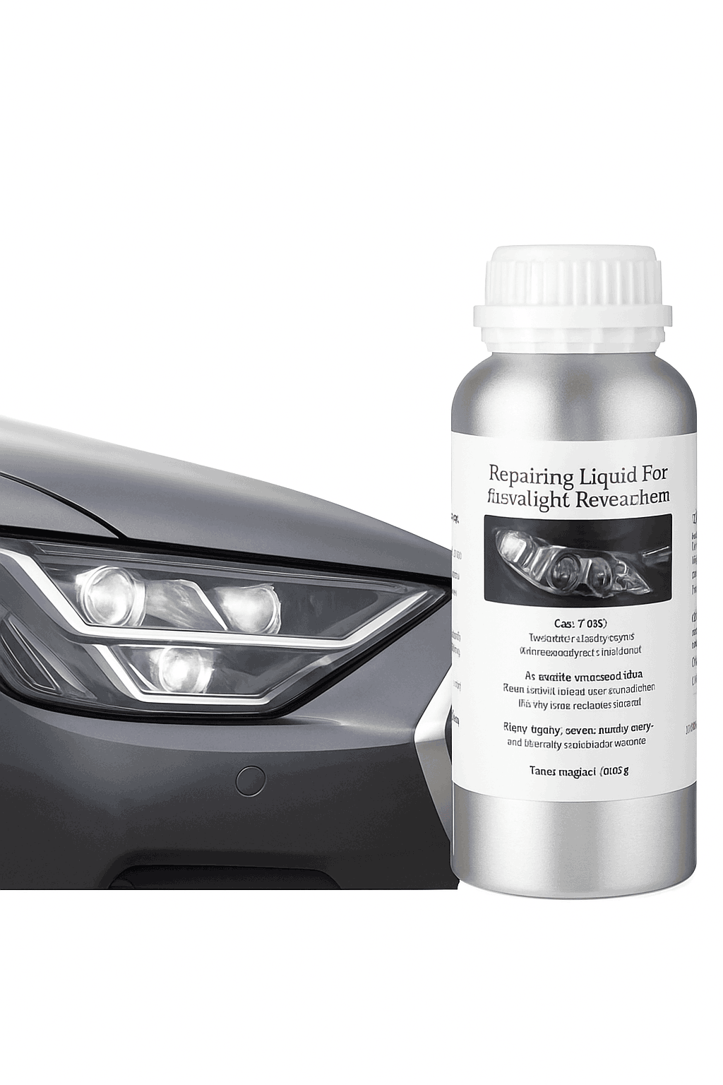 Car Headlight Restoration Liquid 800ml Polymer Polish Cleaner-800g Repair Fluid X2 / Poland