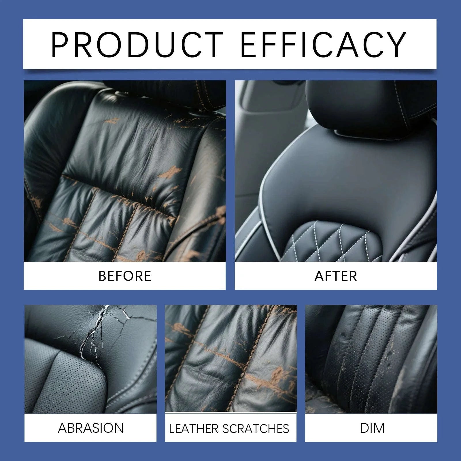 Car Interior Leather Repair Glue Adhesive-5PCS