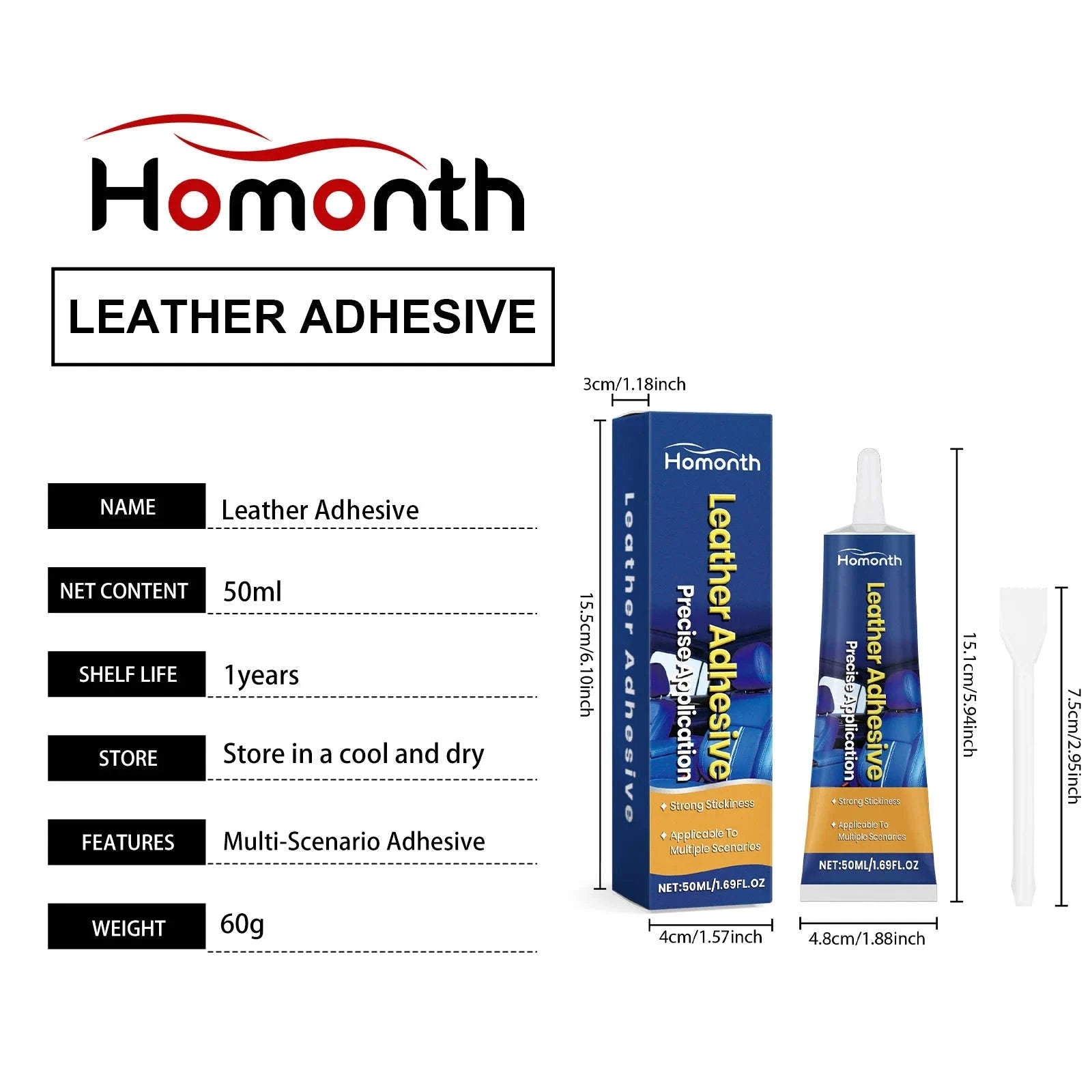 Car Interior Leather Repair Glue Adhesive-5PCS