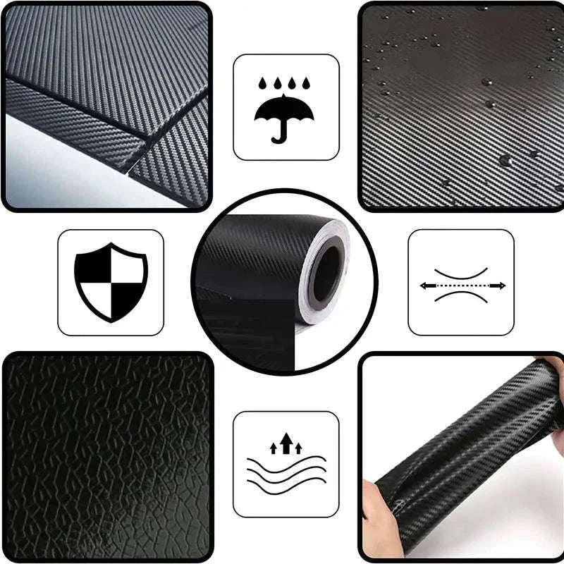 Car Interior Moulding PU Leather Gap Filler DIY Braid Trim Strip Self Adhesive-3cm X 300cm