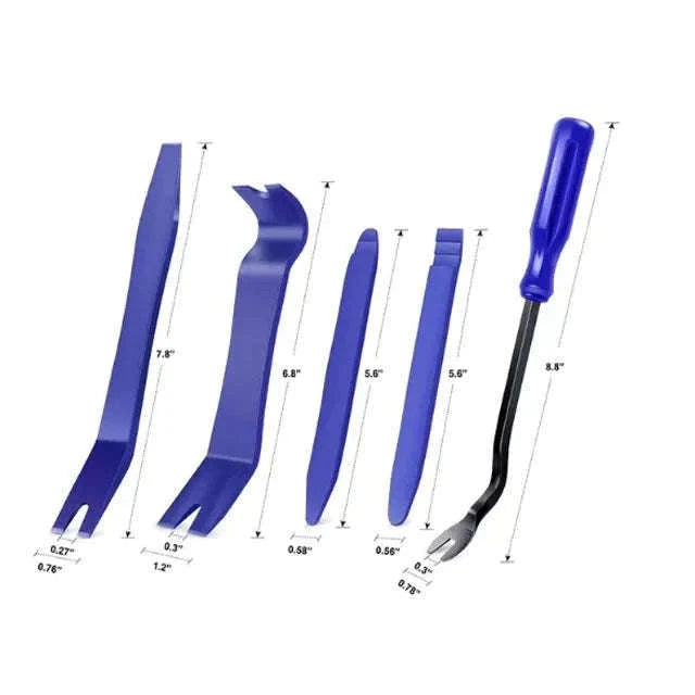 Car Interior Trim Removal Tool Kit for Dashboards and Stereos-4pcs