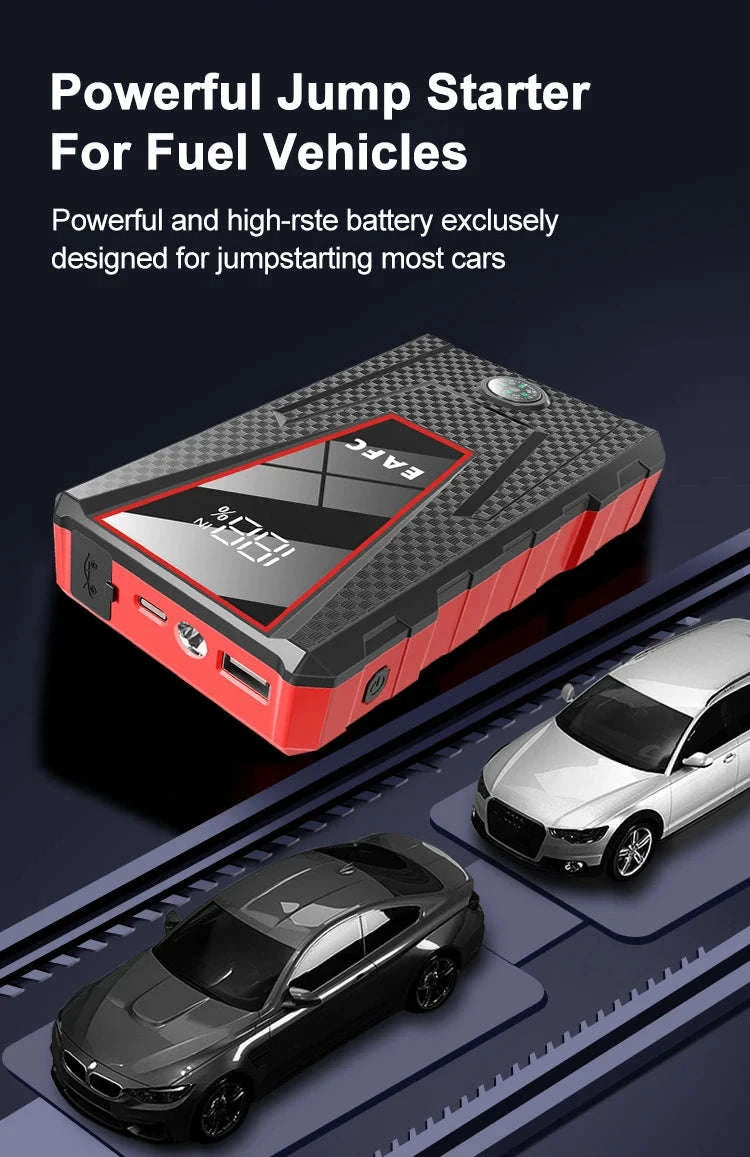 Car Jump Starter 1200A Portable Power Bank-600A black 1 / spain
