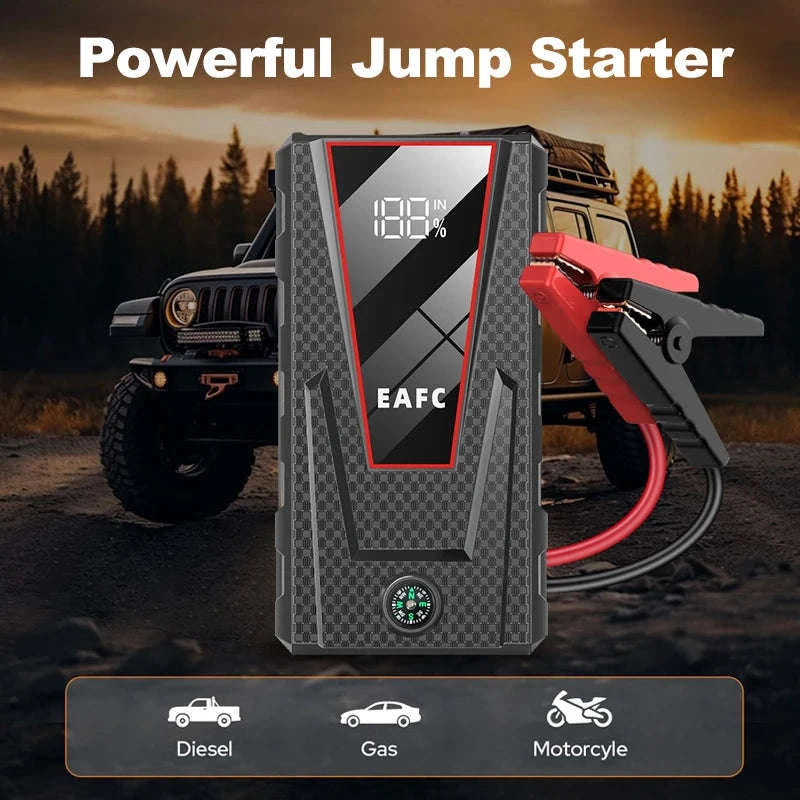 Car Jump Starter 1200A Portable Power Bank-600A black 1 / spain
