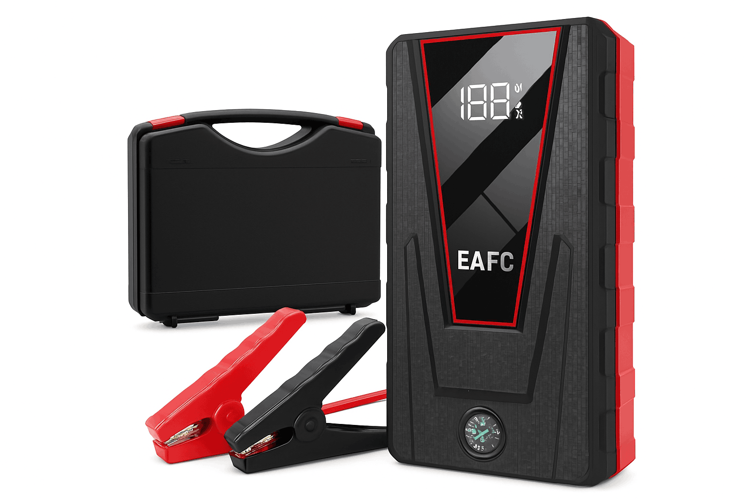 Car Jump Starter 1200A Portable Power Bank for Emergencies-600A black 1 / spain