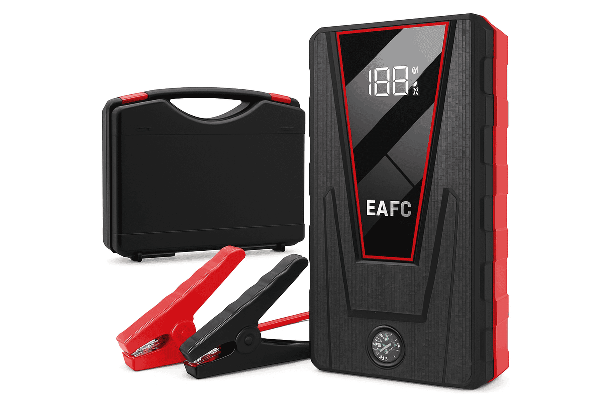 Car Jump Starter 1200A Portable Power Bank for Emergencies-600A black 1 / spain