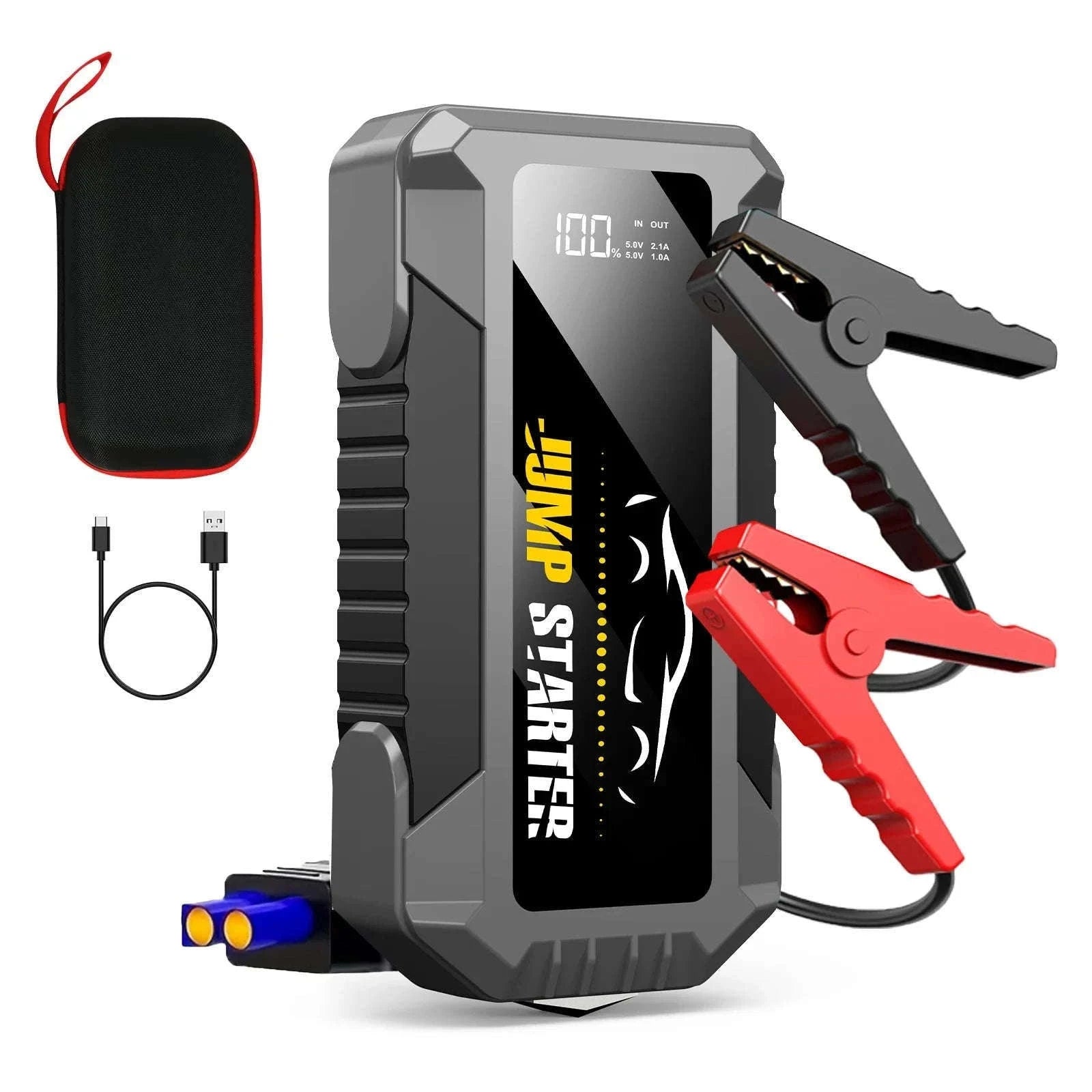 Car Jump Starter 7000A 29800mAh Battery Pack for 12V Cars-United States
