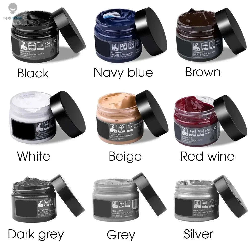 Car Leather Repair Kit Liquid Recoloring Balm 50ml-Dark Blue