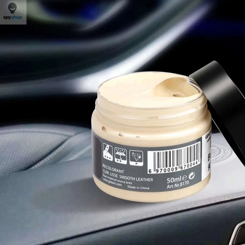Car Leather Repair Kit Liquid Recoloring Balm 50ml-Dark Blue