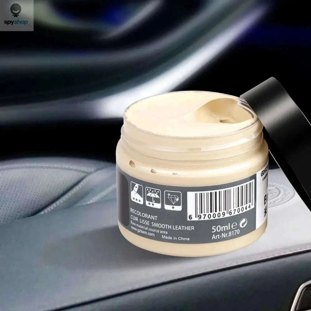 Car Leather Repair Kit Liquid Recoloring Balm 50ml-Dark Blue