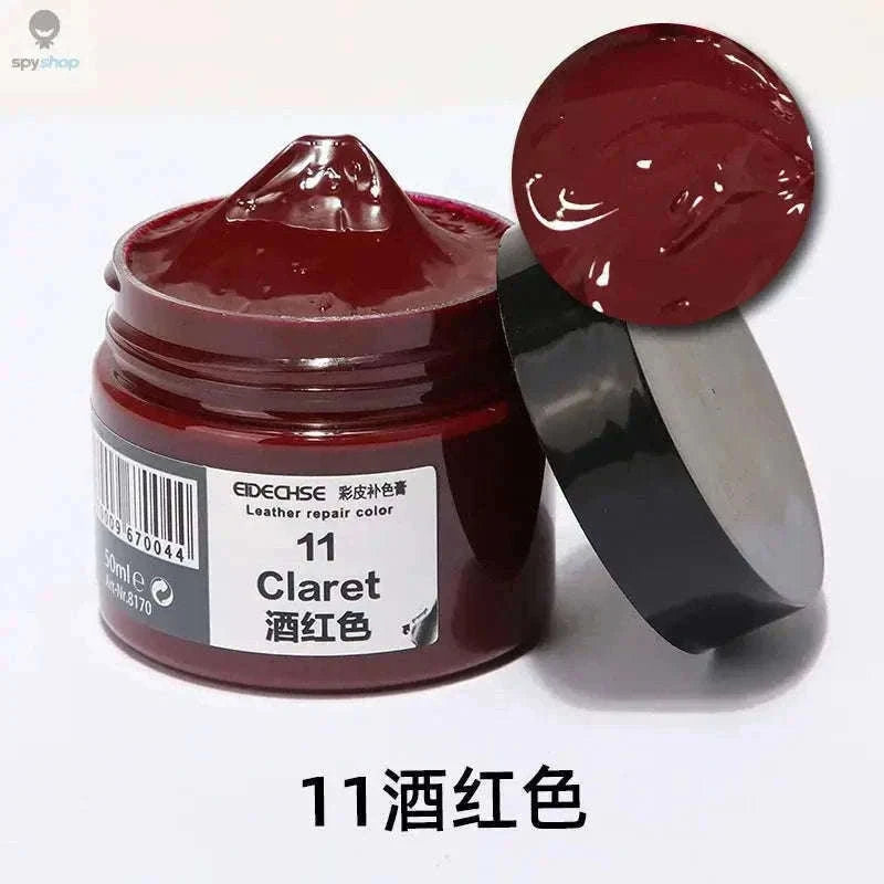 Car Leather Repair Kit Liquid Recoloring Balm 50ml-Dark Blue