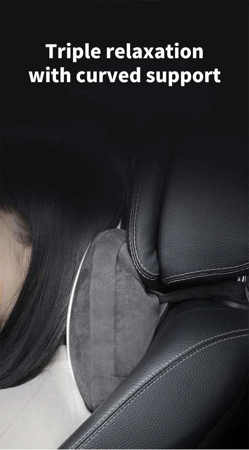 Car Neck Pillow for Comfortable Head and Neck Support-Brown Pillow