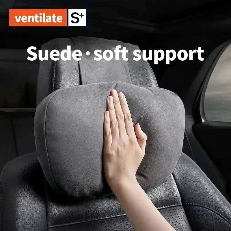 Car Neck Pillow for Comfortable Head and Neck Support-Brown Pillow