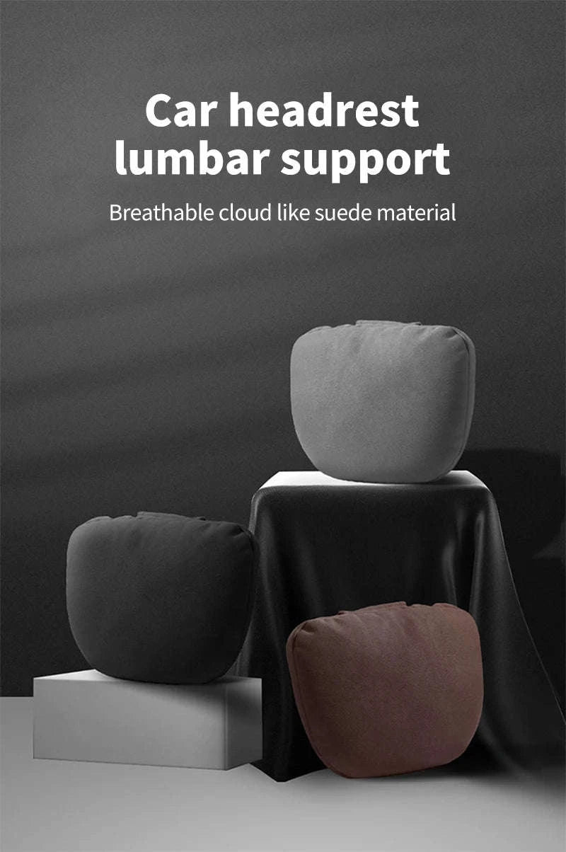 Car Neck Pillow for Comfortable Head and Neck Support-Brown Pillow