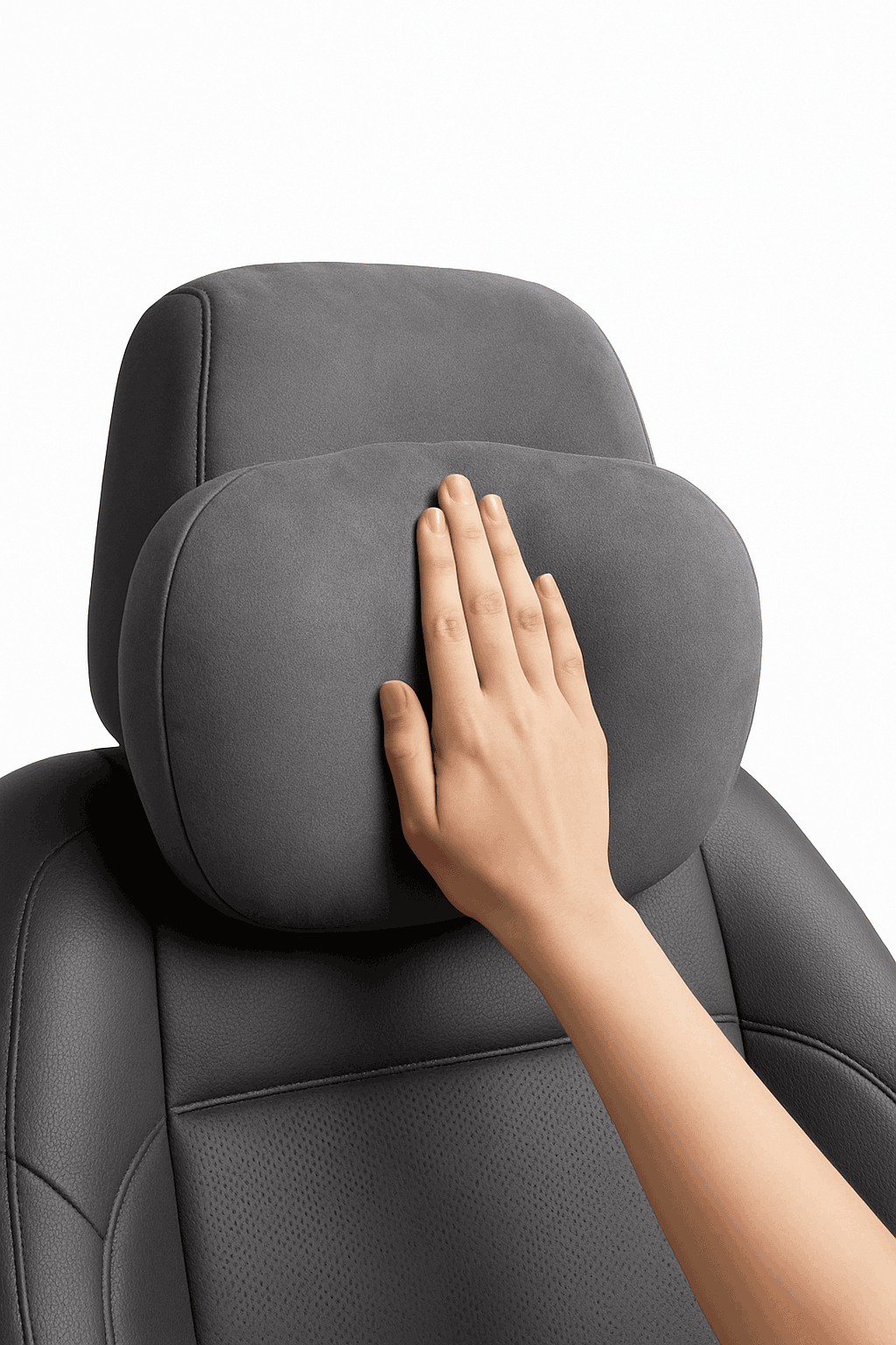 Car Neck Pillow for Head and Neck Support-Brown Pillow