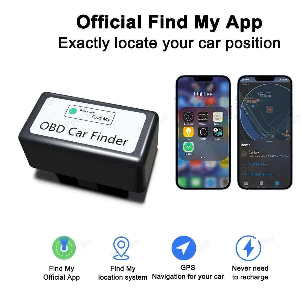 Car OBD Locator for Apple Find My GPS Vehicle Tracker-AP100 / China Mainland
