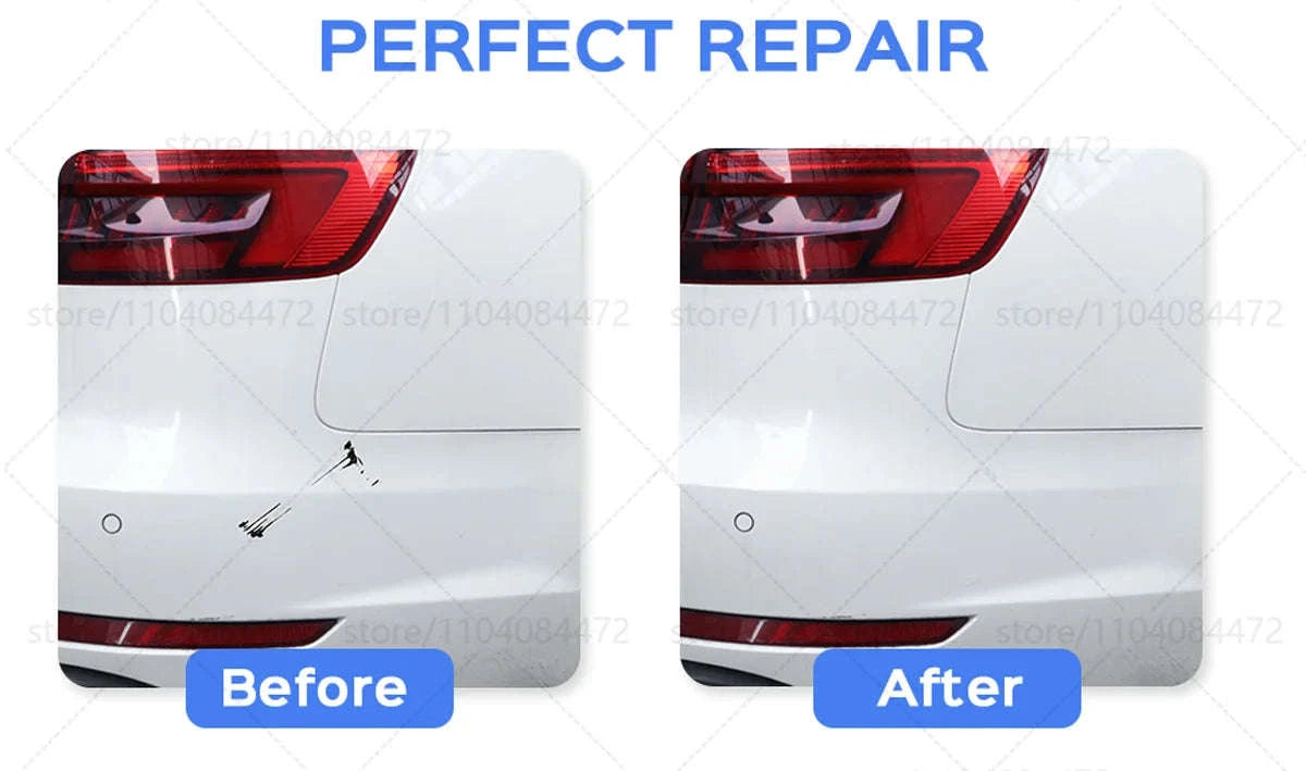 Car Paint Repair Pen for Tesla – Scratch Touch‑Up Kit-Pearl White PPSW