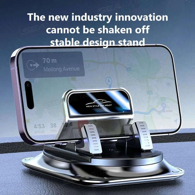 Car Phone Mount Anti-Slip Silicone Dashboard Holder-Option C