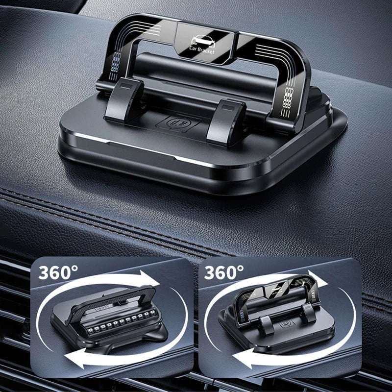 Car Phone Mount Anti-Slip Silicone Dashboard Holder-Option C