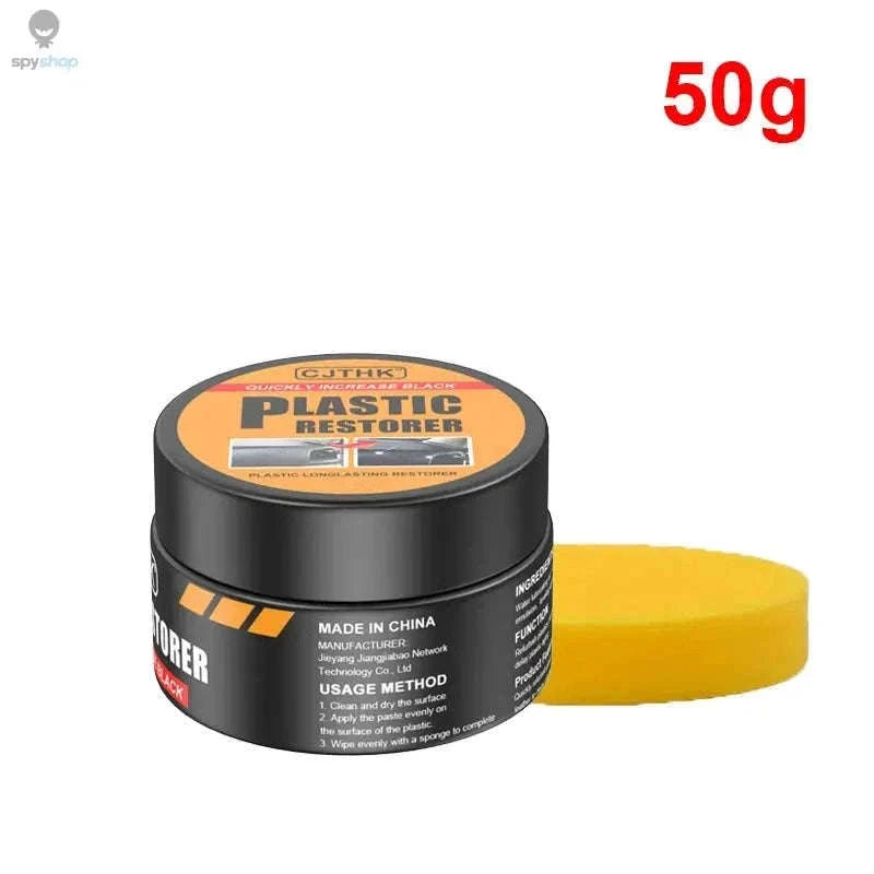 Car Plastic Restorer Back to Black Gloss Finish-80g