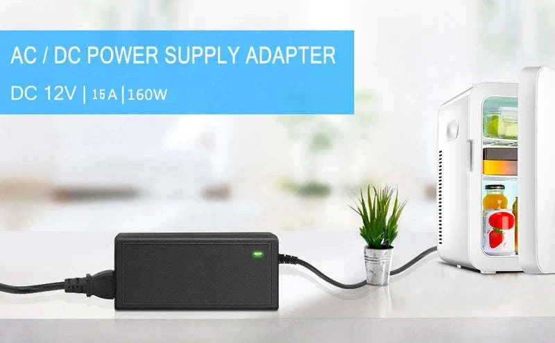 Car Power Adapter AC to DC Converter 12V 15A 160W-UK Plug