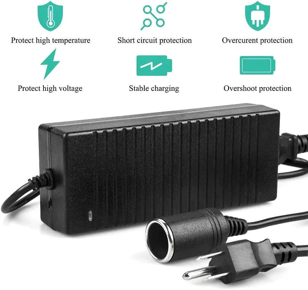 Car Power Adapter AC to DC Converter 12V 15A 160W-UK Plug