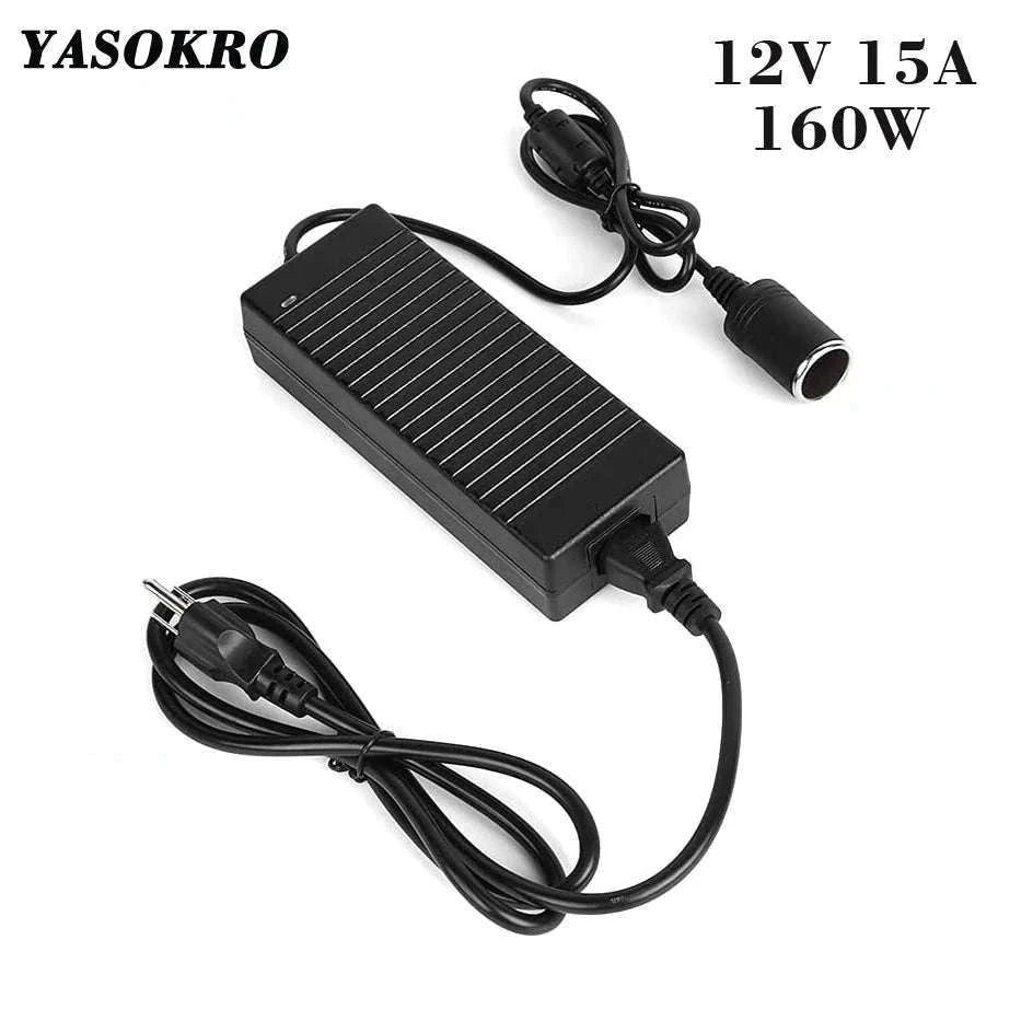 Car Power Adapter AC to DC Converter 12V 15A 160W-UK Plug