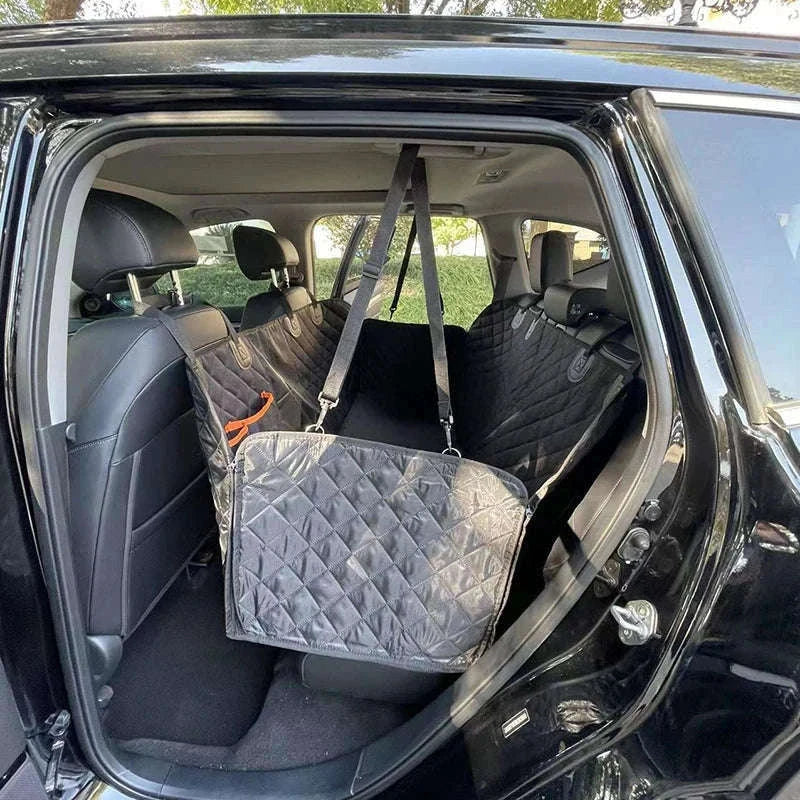 Car Rear Seat Cover for Dog Waterproof Oxford Cloth Seat Protector-1 pc