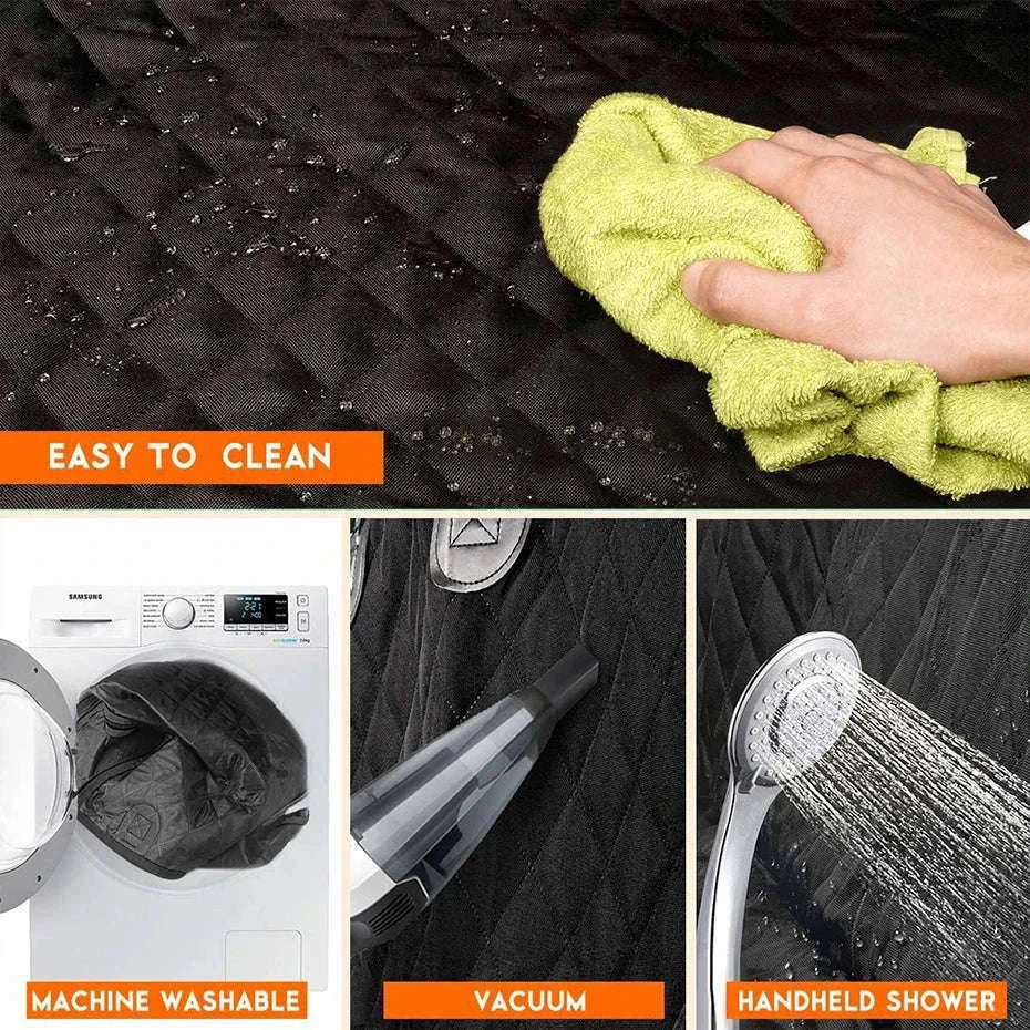 Car Rear Seat Cover for Dog Waterproof Oxford Cloth Seat Protector-1 pc