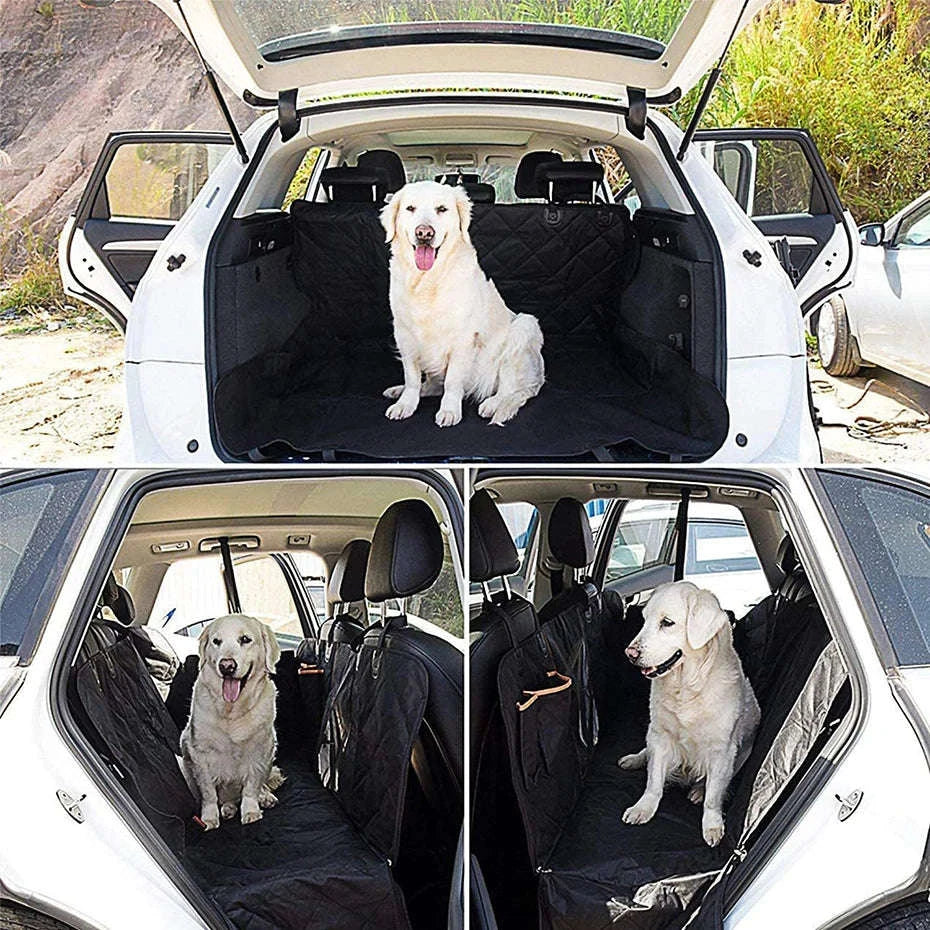 Car Rear Seat Cover for Dog Waterproof Oxford Cloth Seat Protector-1 pc