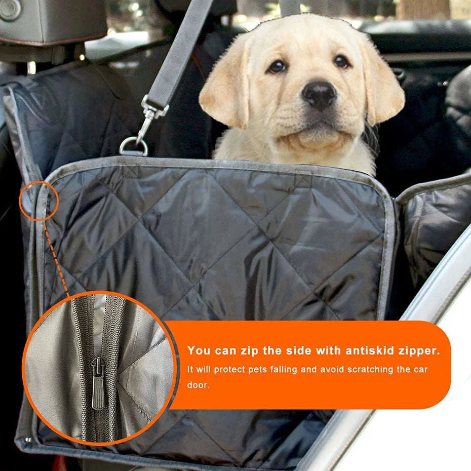 Car Rear Seat Cover for Dog Waterproof Oxford Cloth Seat Protector-1 pc