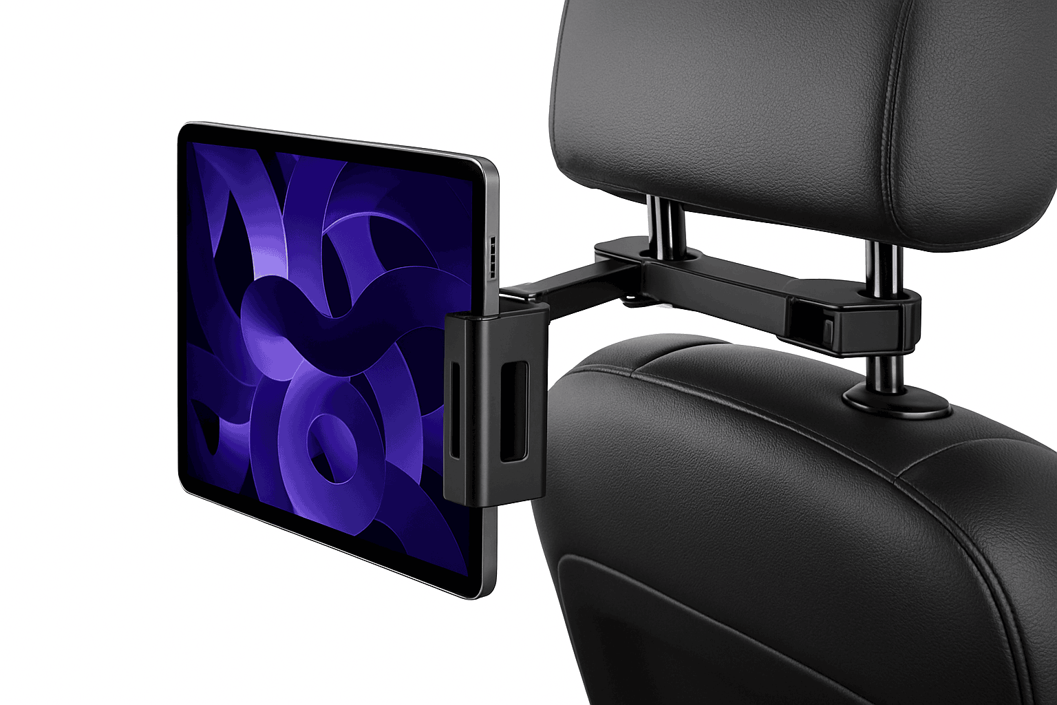 Car Rear Seat Telescopic Tablet Holder for 4-12.9 Inch Devices-1 pc