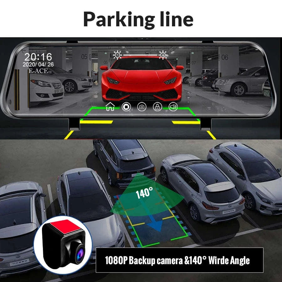 Car Rear View Camera 1080P Night Vision 4-Pin with 6m 10m 15m Cable-I24P2-15M  Cable