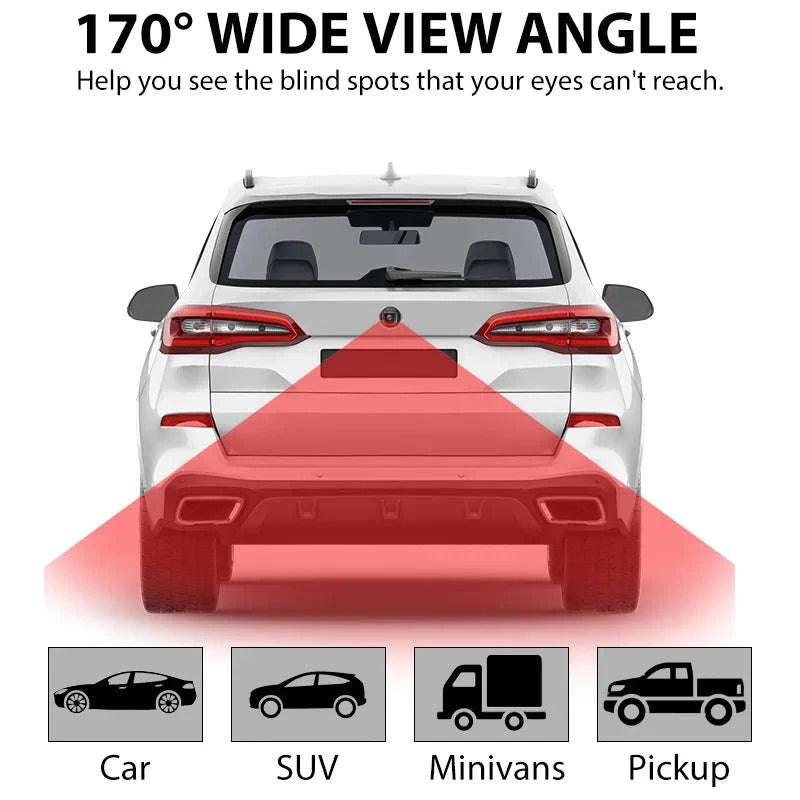 Car Rear View Camera 1080P Wide Angle Night Vision-017-SR-CVBS-1080P / 12 V