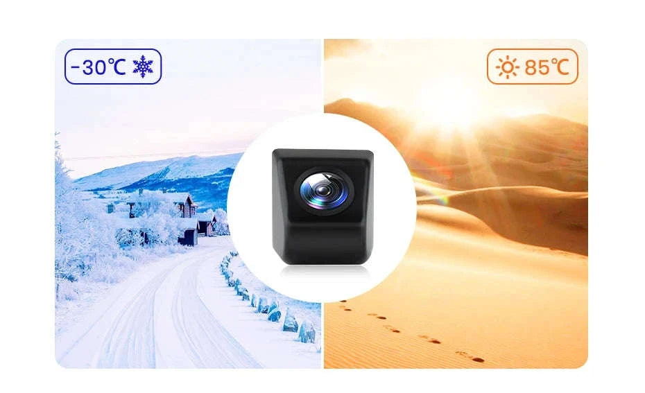 Car Rear View Camera AHD 720P Waterproof 140° Wide-Angle Backup Camera-AHD 1080 / Poland