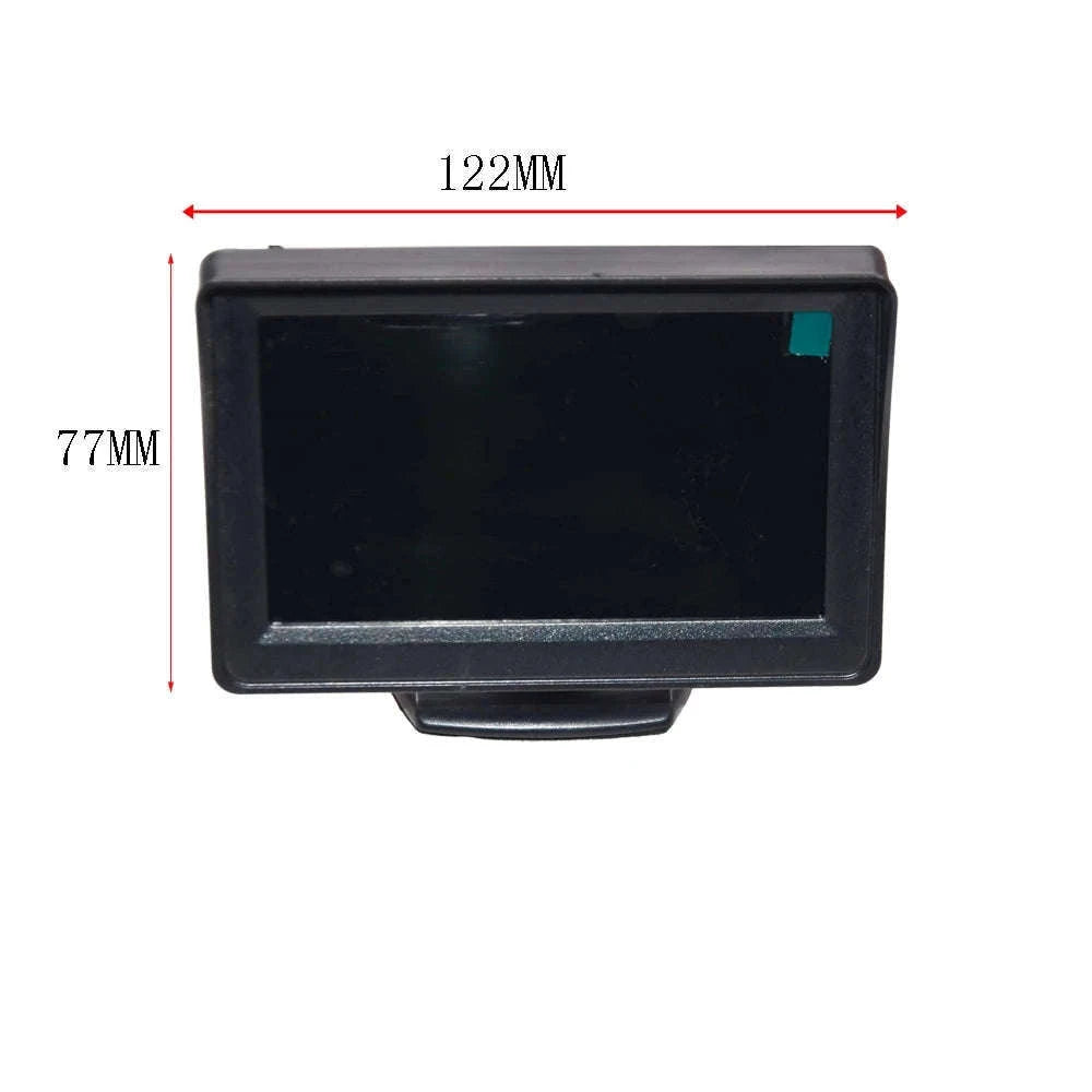 Car Rear View Camera Kit with 4.3" Monitor Night Vision 120°-New model 1