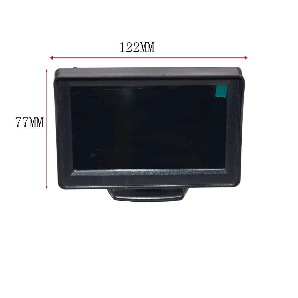 Car Rear View Camera Kit with 4.3" Monitor Night Vision 120°-New model 1