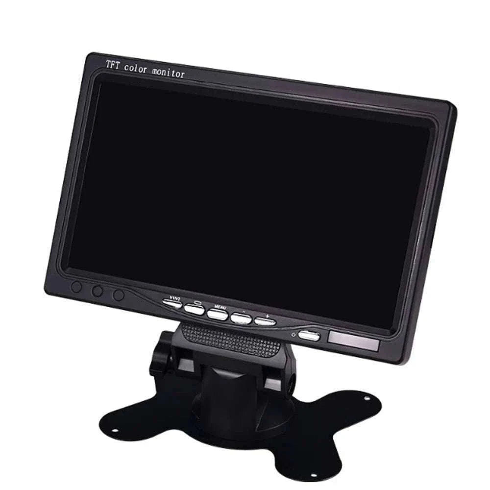 Car Rear View Camera Kit with Monitor & Night Vision (4.3-7")-with 20M cable / 7 inch