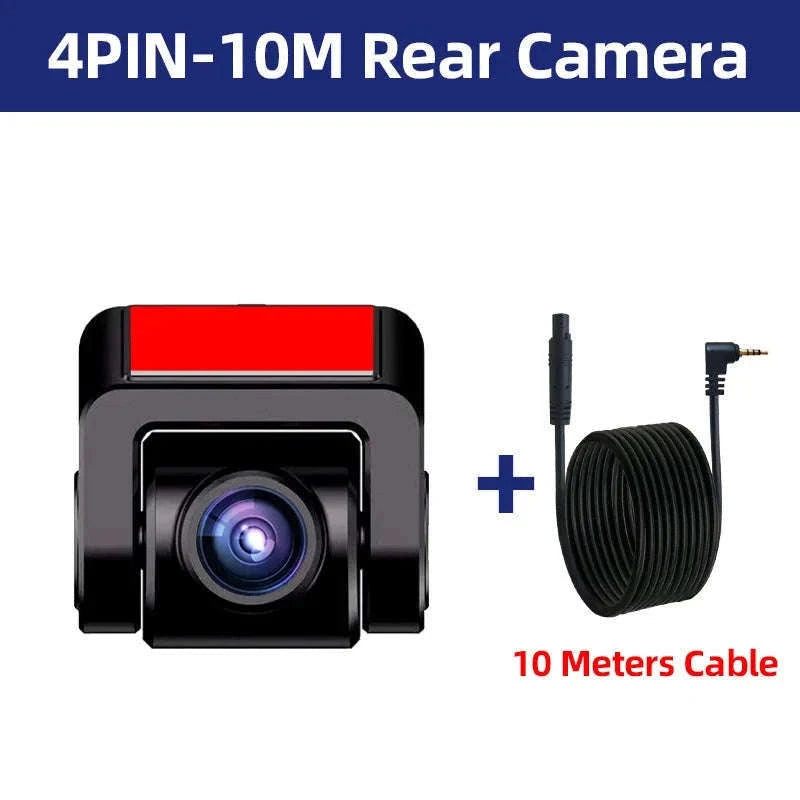 Car Rear View Camera Monitor 1080P Night Vision 4-Pin Cable-I24P2-15M  Cable