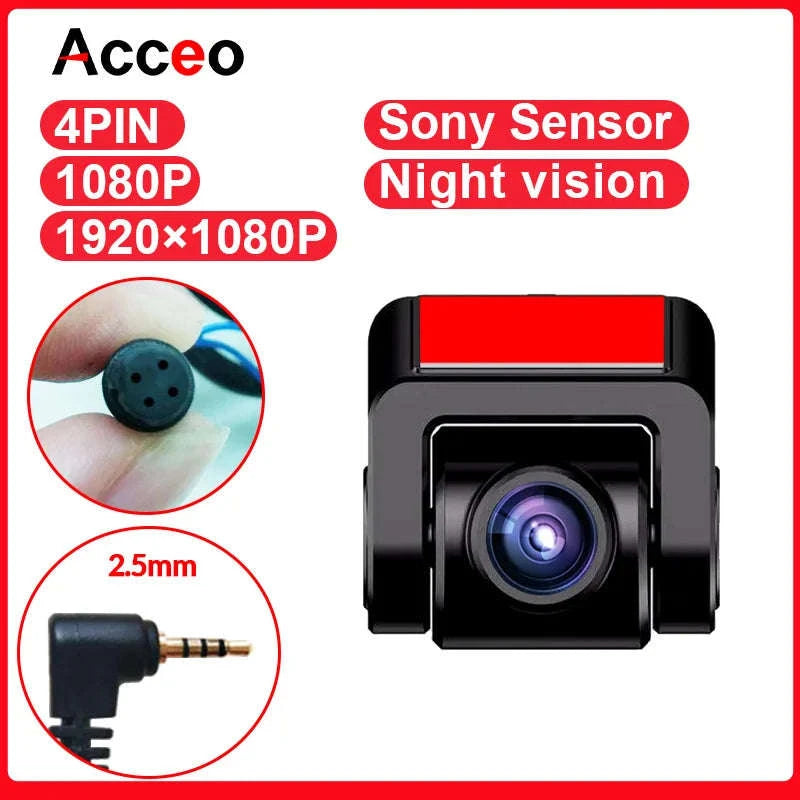 Car Rear View Camera Monitor 1080P Night Vision 4-Pin Cable-I24P2-15M  Cable