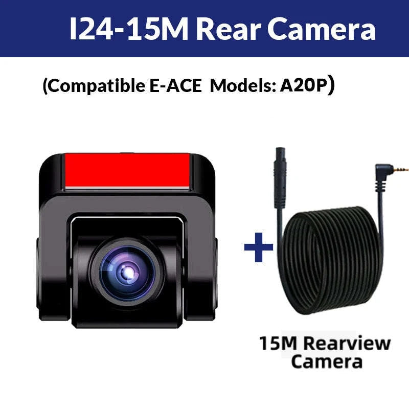 Car Rear View Camera Monitor 1080P Night Vision 4-Pin Cable-I24P2-15M  Cable